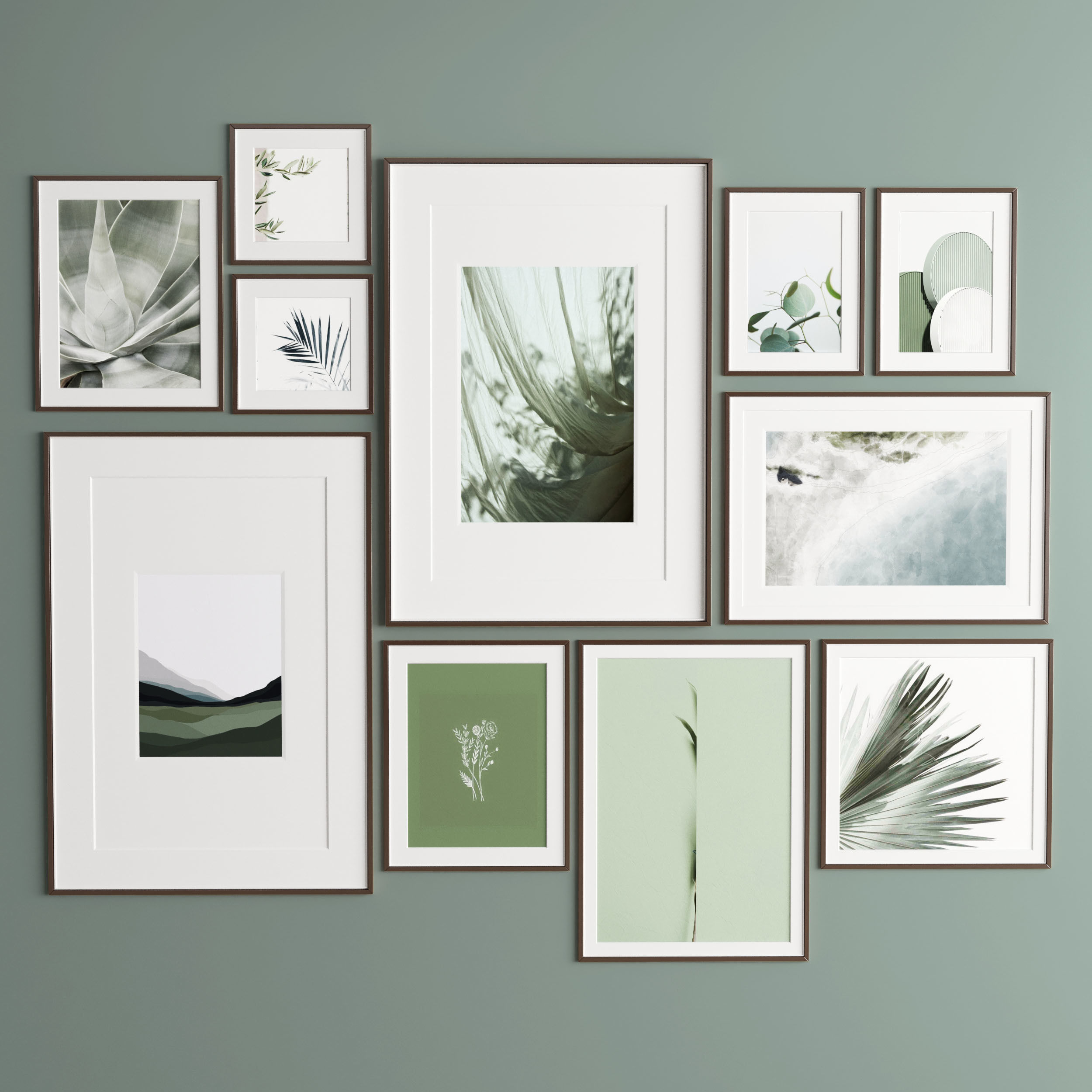 Art Frame 308 Low-poly 3D model_2