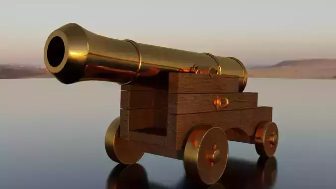 Game Ready Cannon wooden