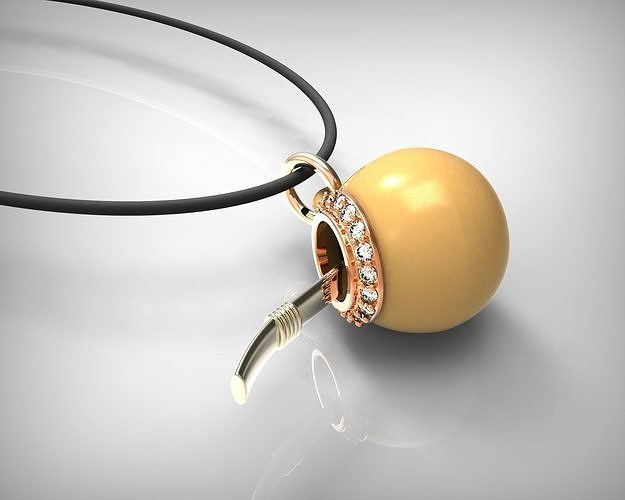 Pendant 3d STL format 3D print model