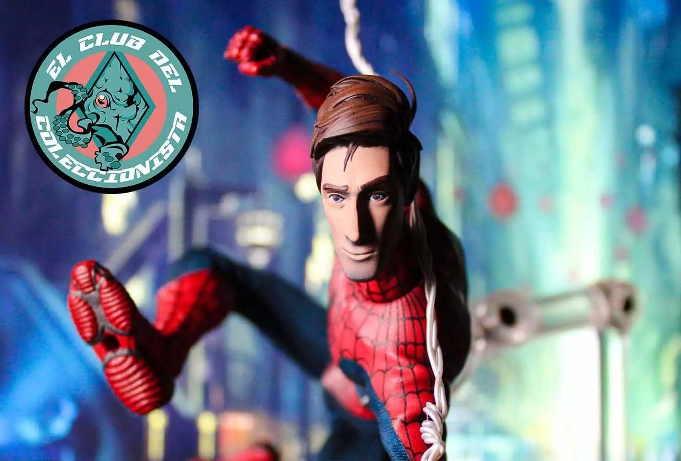 Peter Parker head sculpt 3D print model_0