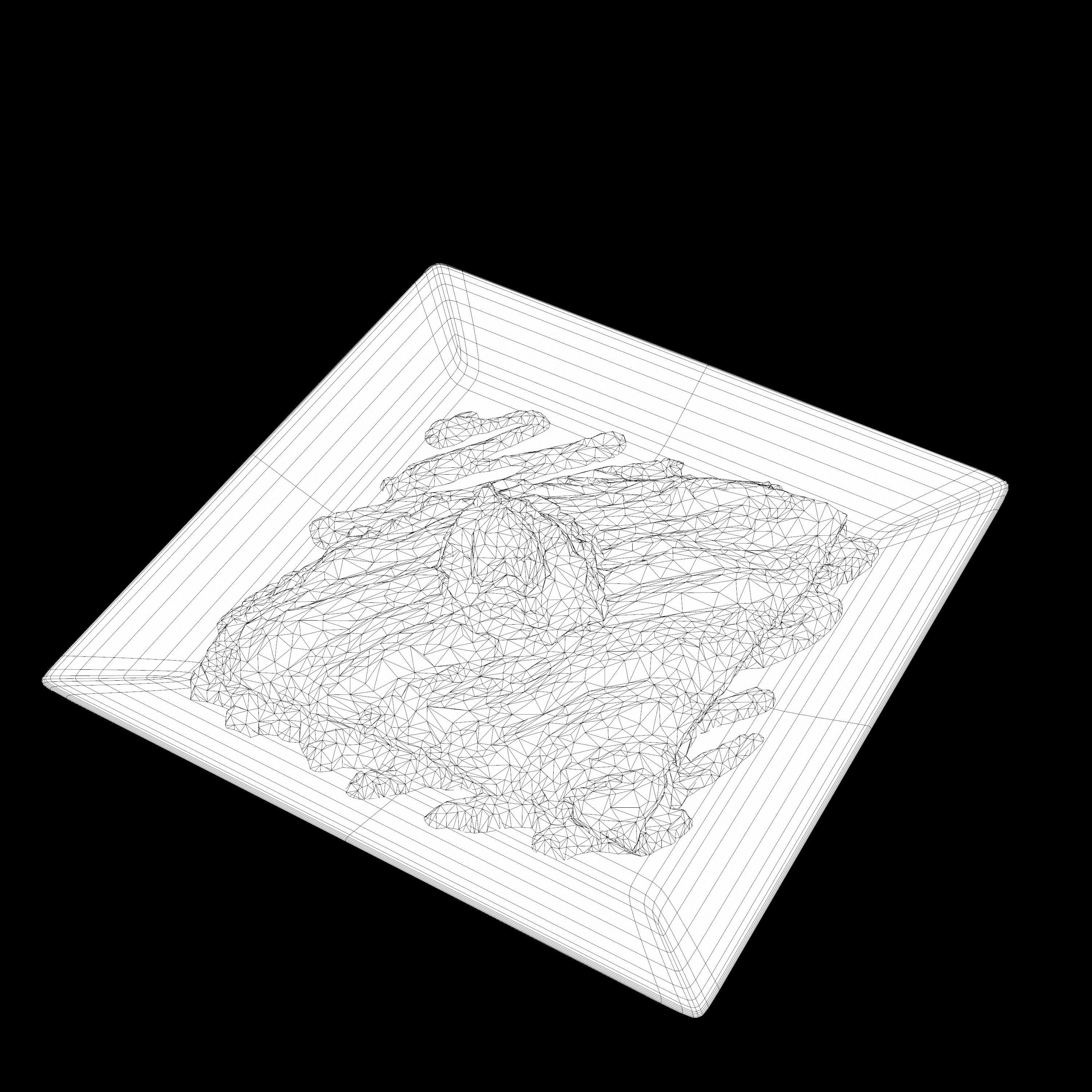 Strawberry banana Low-poly 3D model_14