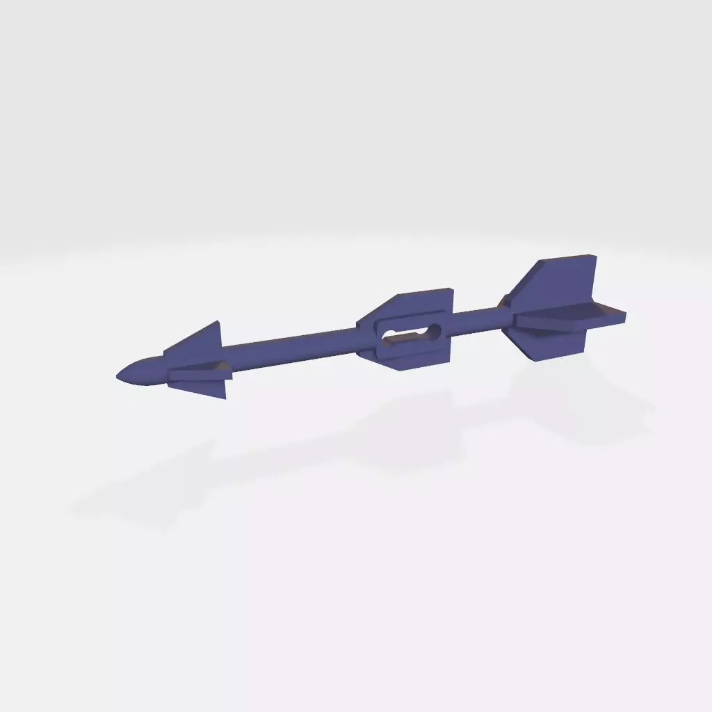 GI JOE SKYSTRIKER - missile 2 3D print model_0