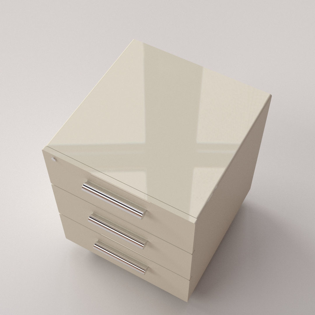 Office Drawer 3D model_1