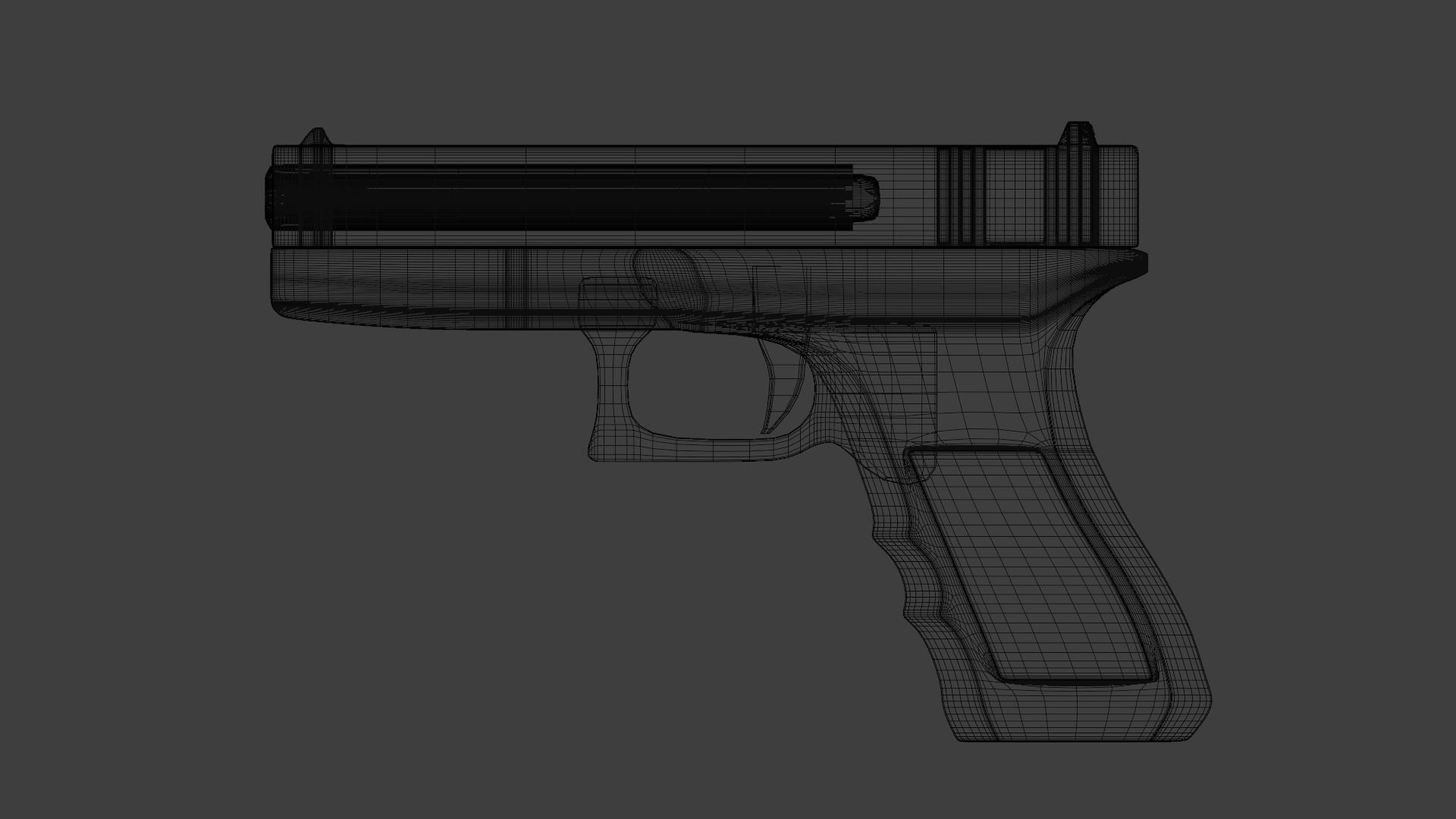 Glock 18c 3D model_2