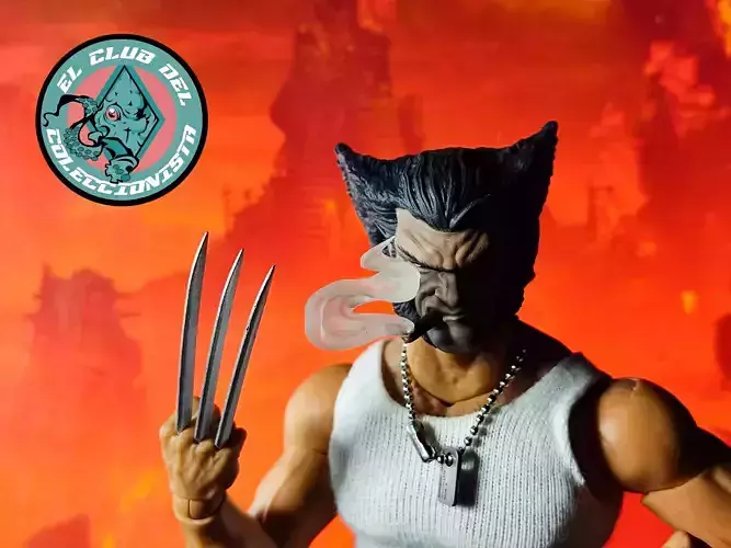 Logan with cigar head sculpt