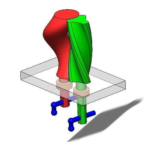 special gear 3D print model_4