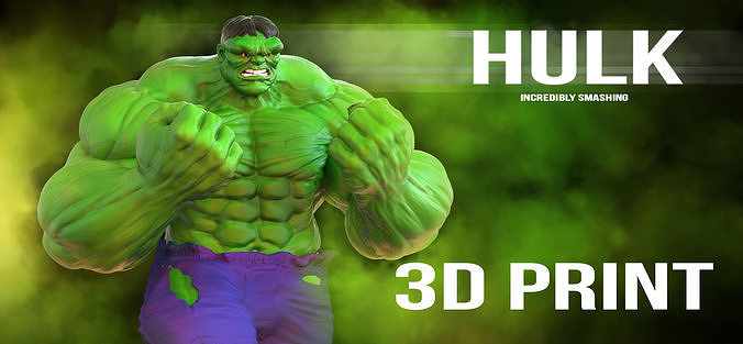 Hulk Smash 3D print model