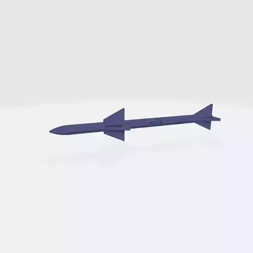 GI JOE SKYSTRIKER - missile 1 3D print model