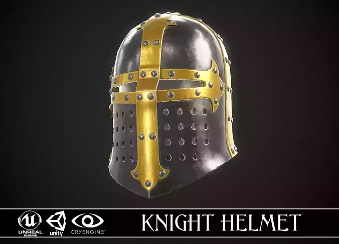 Knight Helmet 04