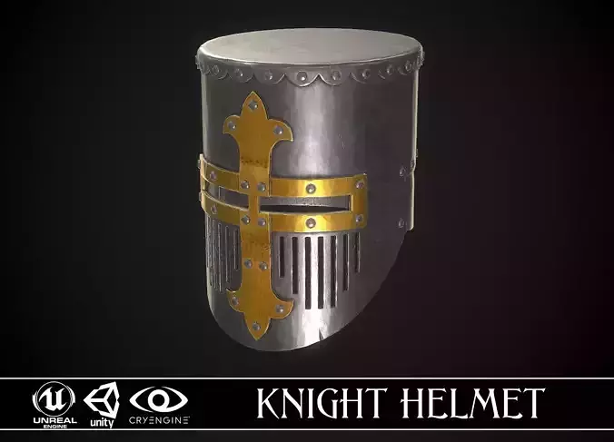 Knight Helmet 01