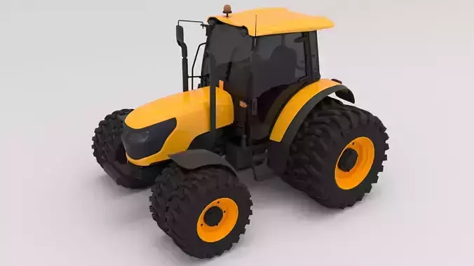 Generic Yellow Tractor