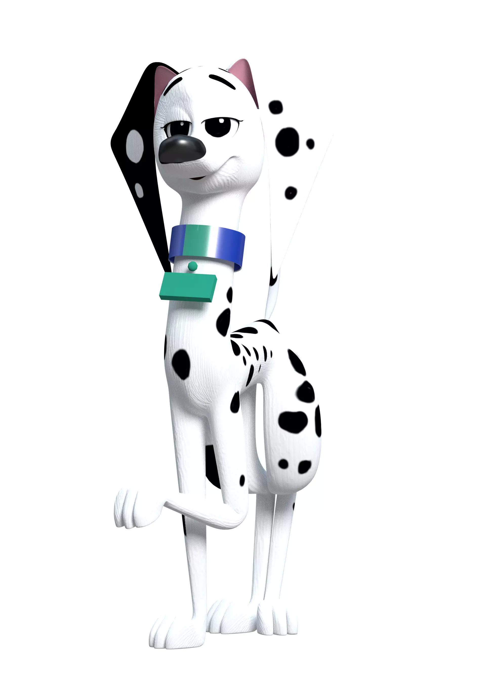 Delilah Dalmatian 3D model
