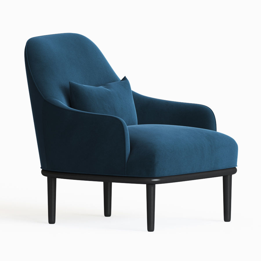 Sullivan Classic Occasional Armchair 3D model_2