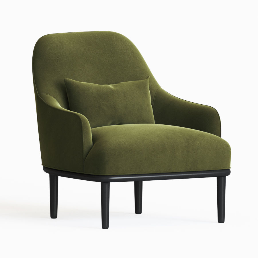 Sullivan Classic Occasional Armchair 3D model_1