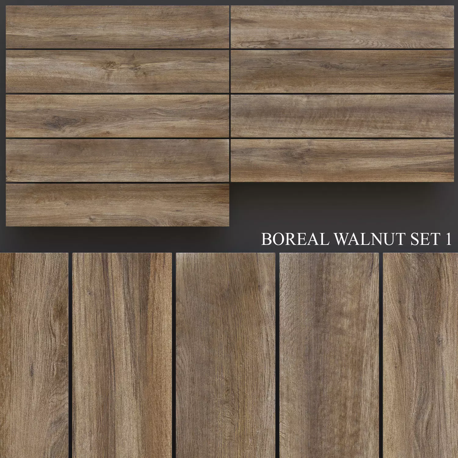 Peronda Boreal Walnut Set 1 3D model_0