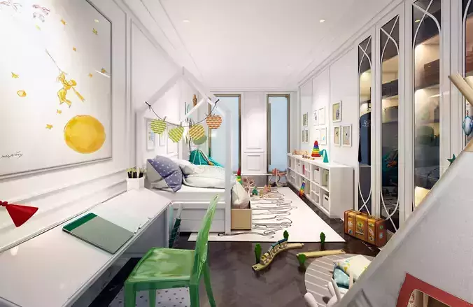 1 TuanHung Children room 01