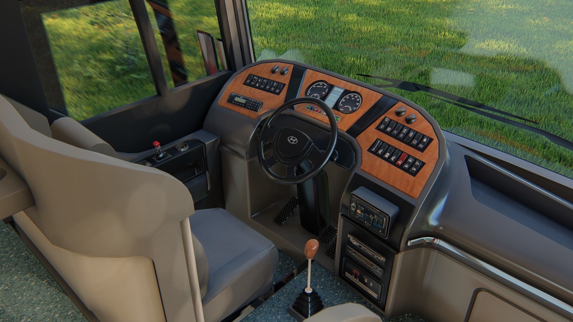 Hyundai Universe Xpress Noble Bus 2007 3D model_17