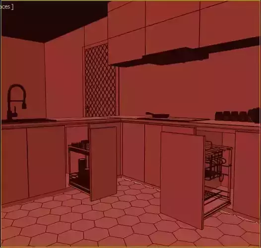 kitchen spice shelves  products of GARIC