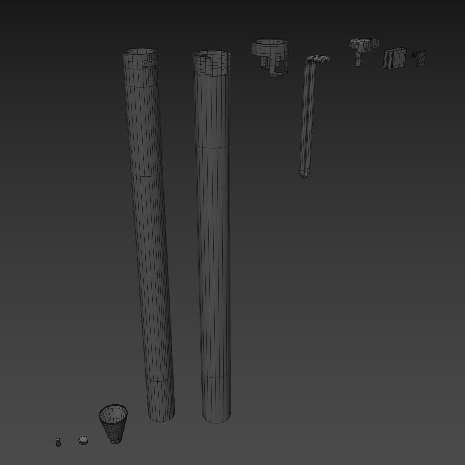 Wacom Bamboo Tip Pen 3D model_12