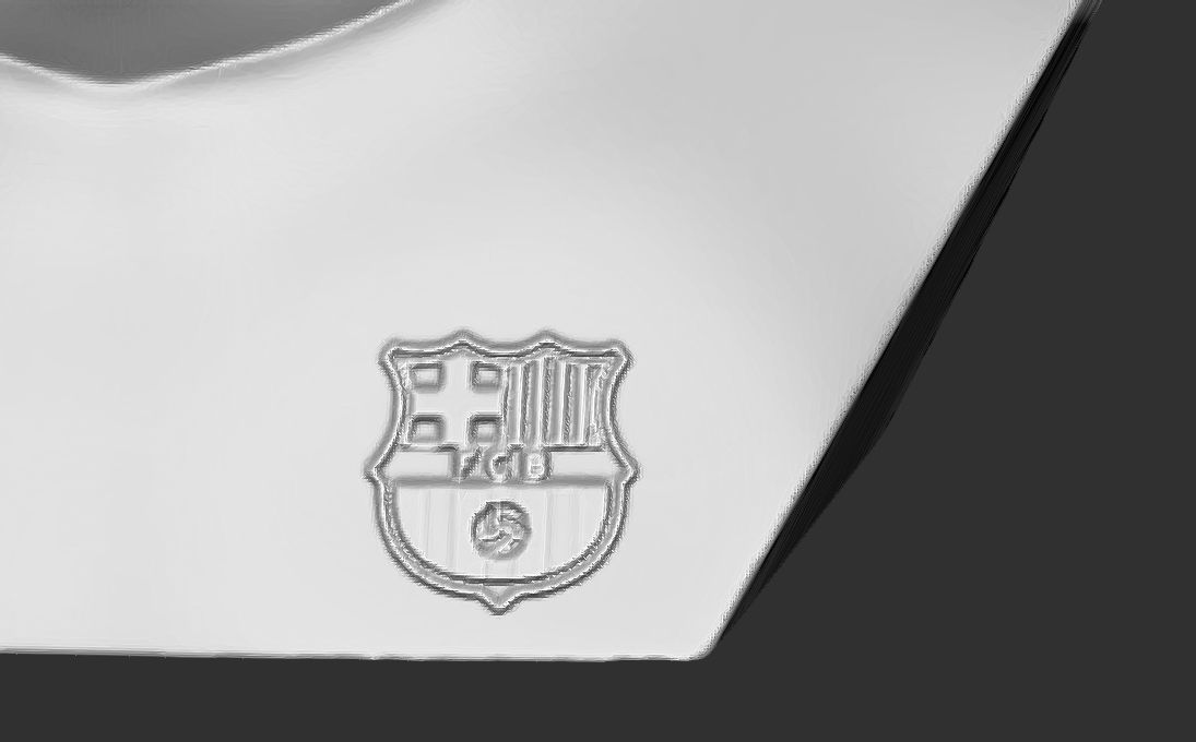 Leo Messi in PSG bust 3D printing ready stl obj formats 3D print model_26