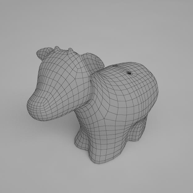 Giraffe salt and pepper shaker 3D model_6