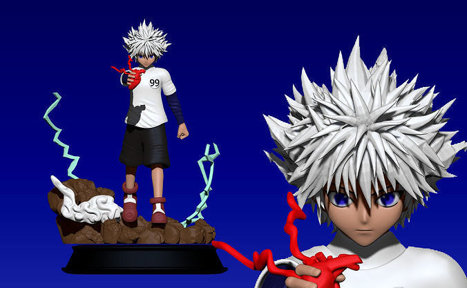 Killua - Hunterxhunter - 3D print 3D print model