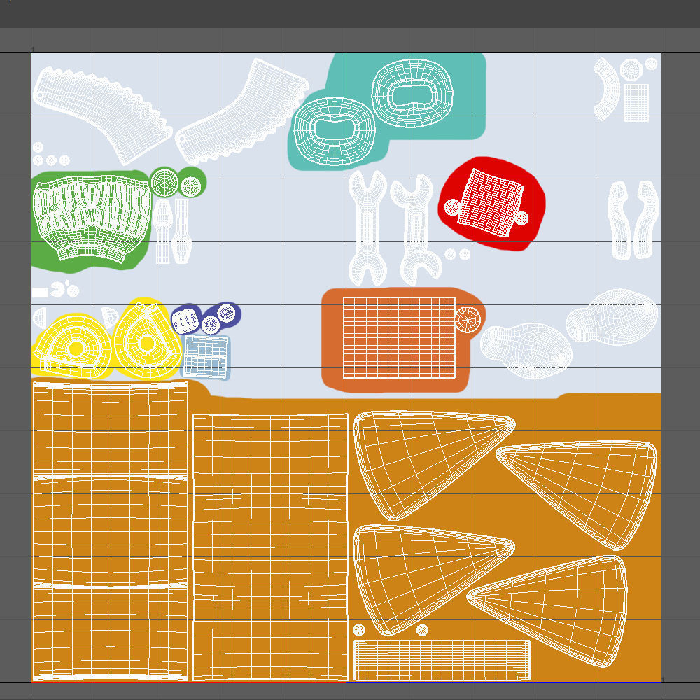 Worker 03 Cartoon 3D model_20