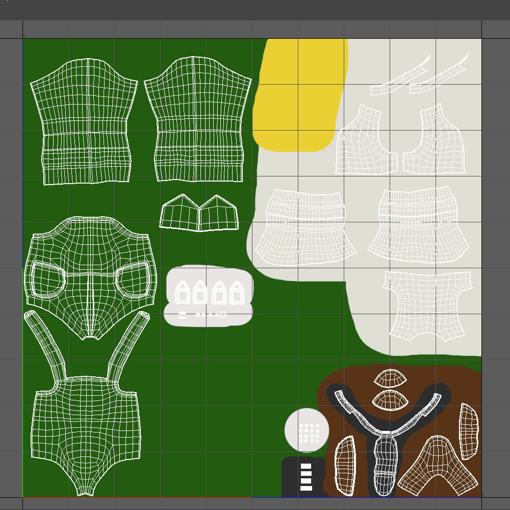 Worker 03 Cartoon 3D model_17