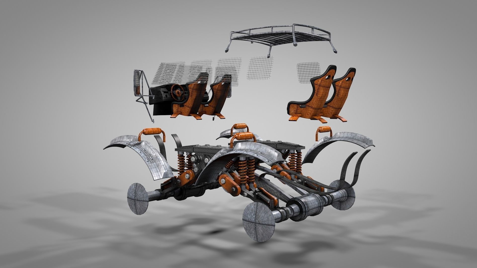 Monster Truck 8 3D model_15