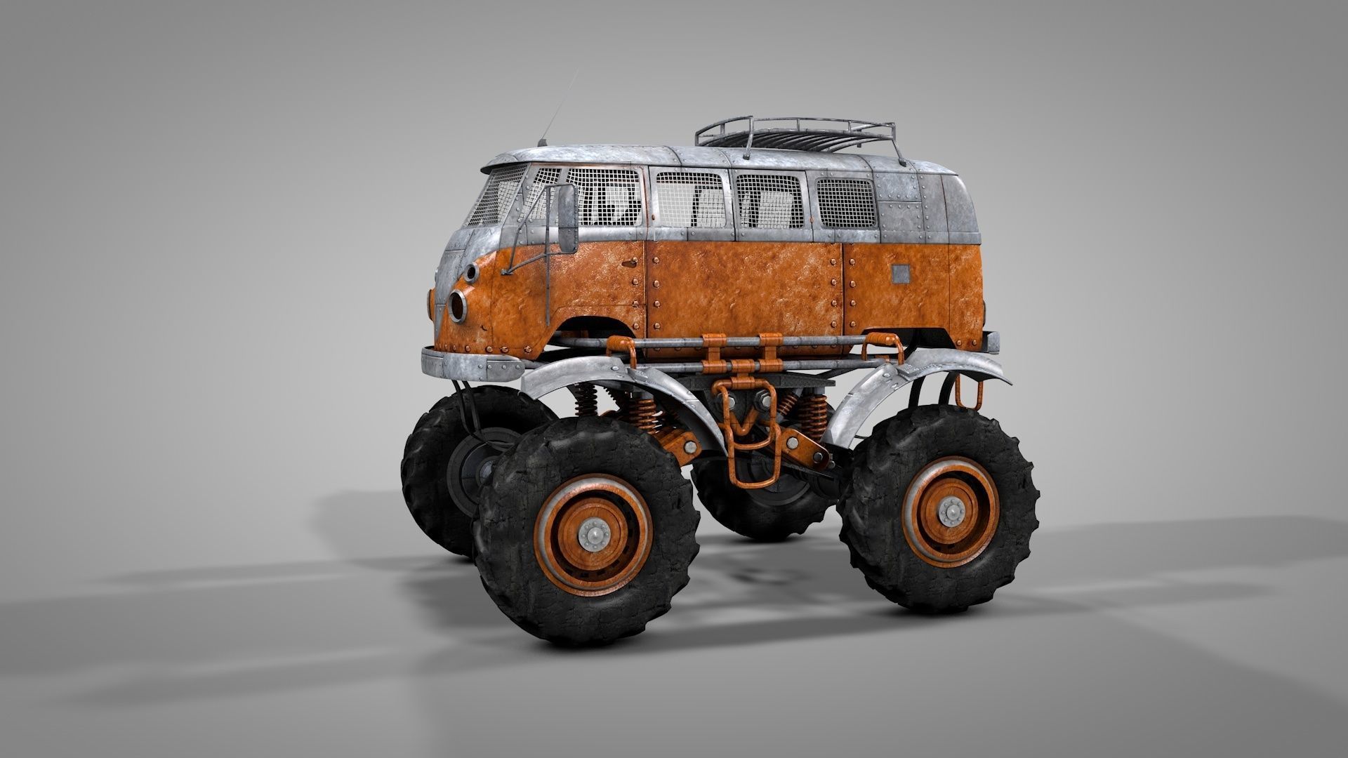 Monster Truck 8 3D model_3