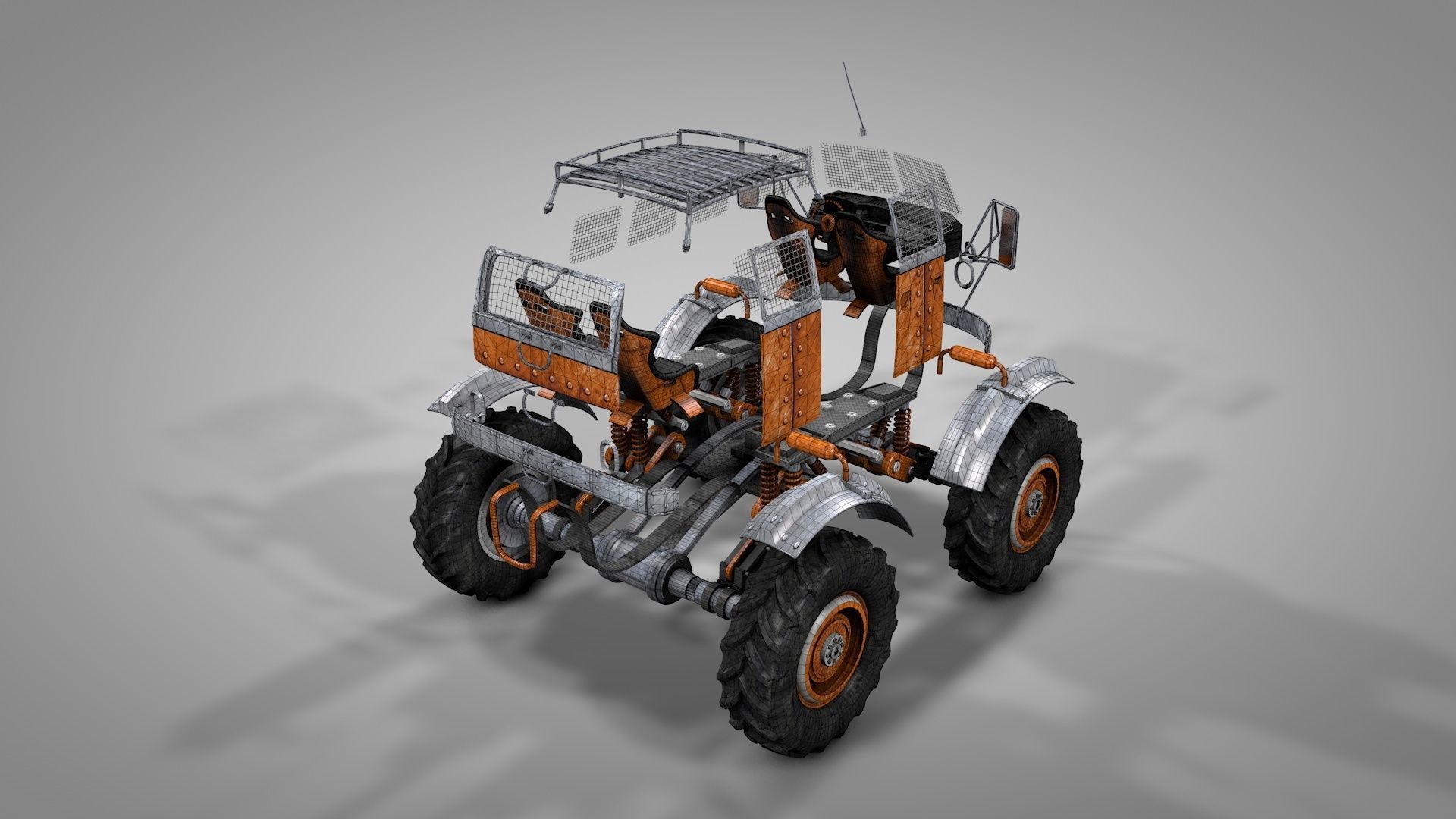 Monster Truck 8 3D model_16
