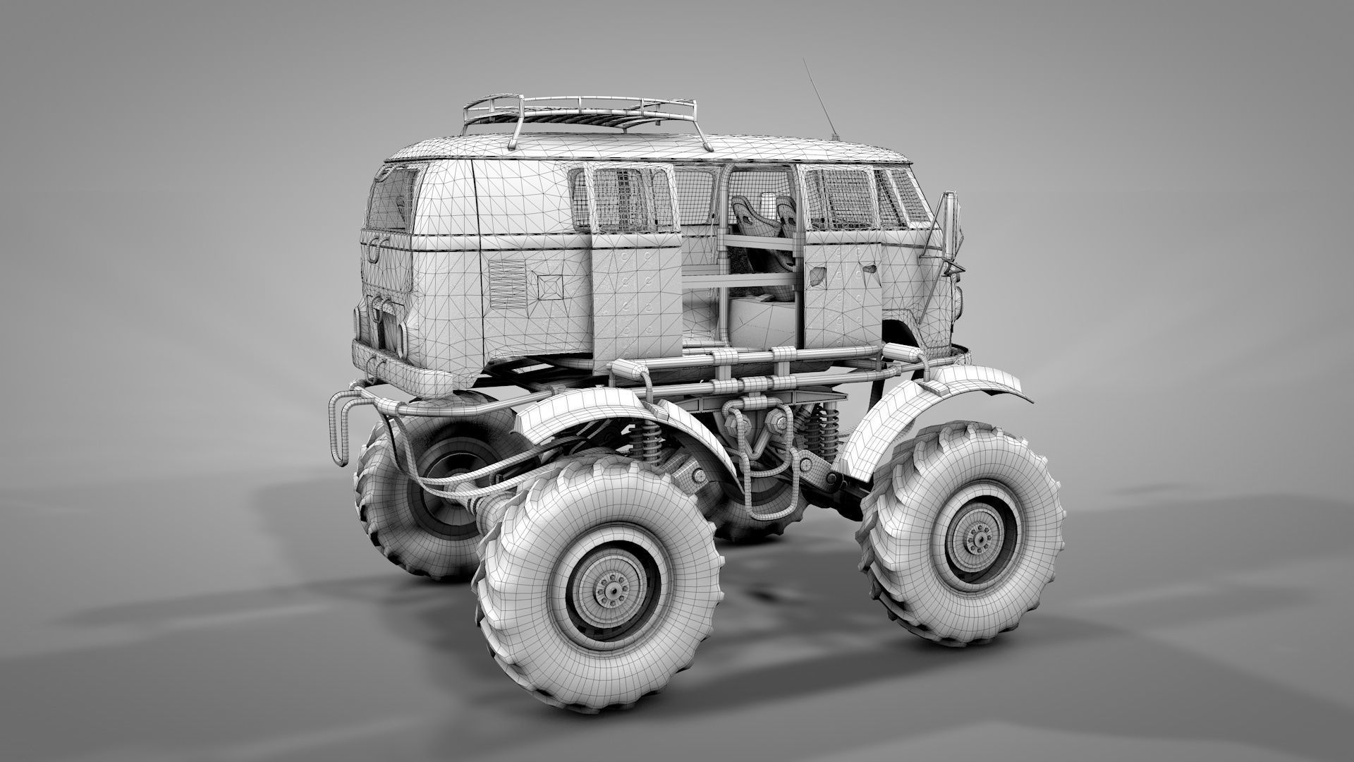 Monster Truck 8 3D model_9