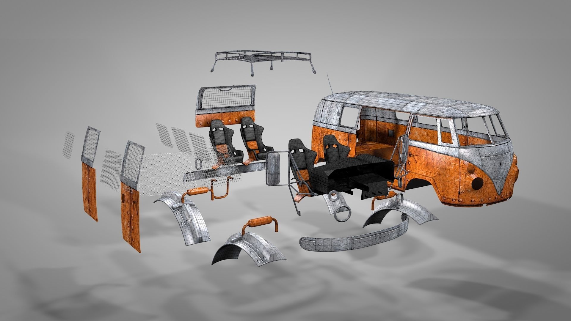 Monster Truck 8 3D model_10