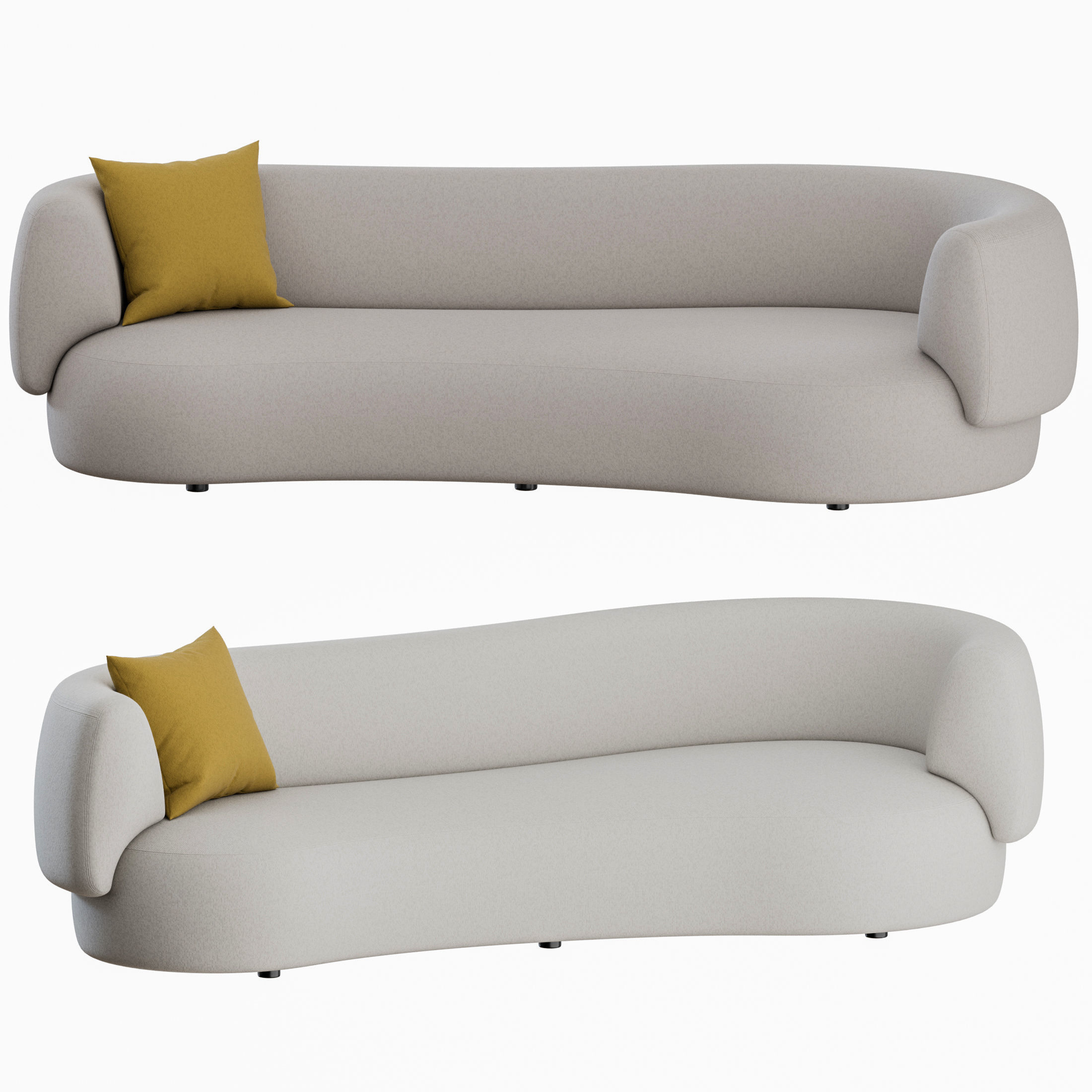FAO SOFA By The Future Perfect 3D model_3