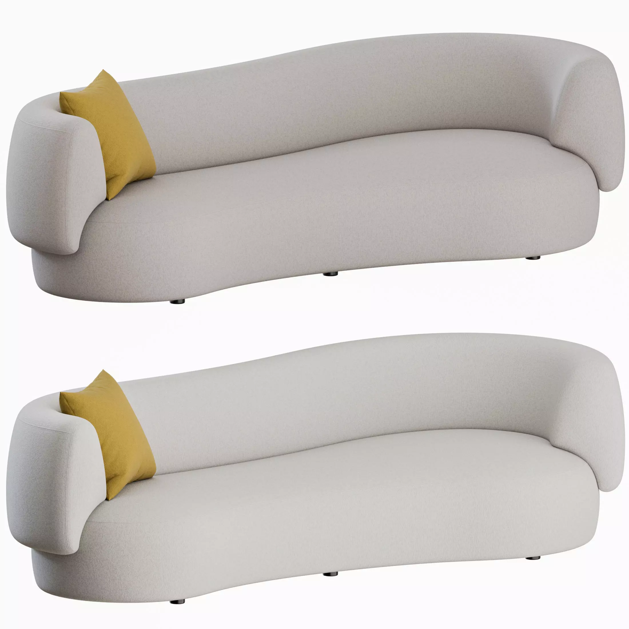 FAO SOFA By The Future Perfect 3D model_0