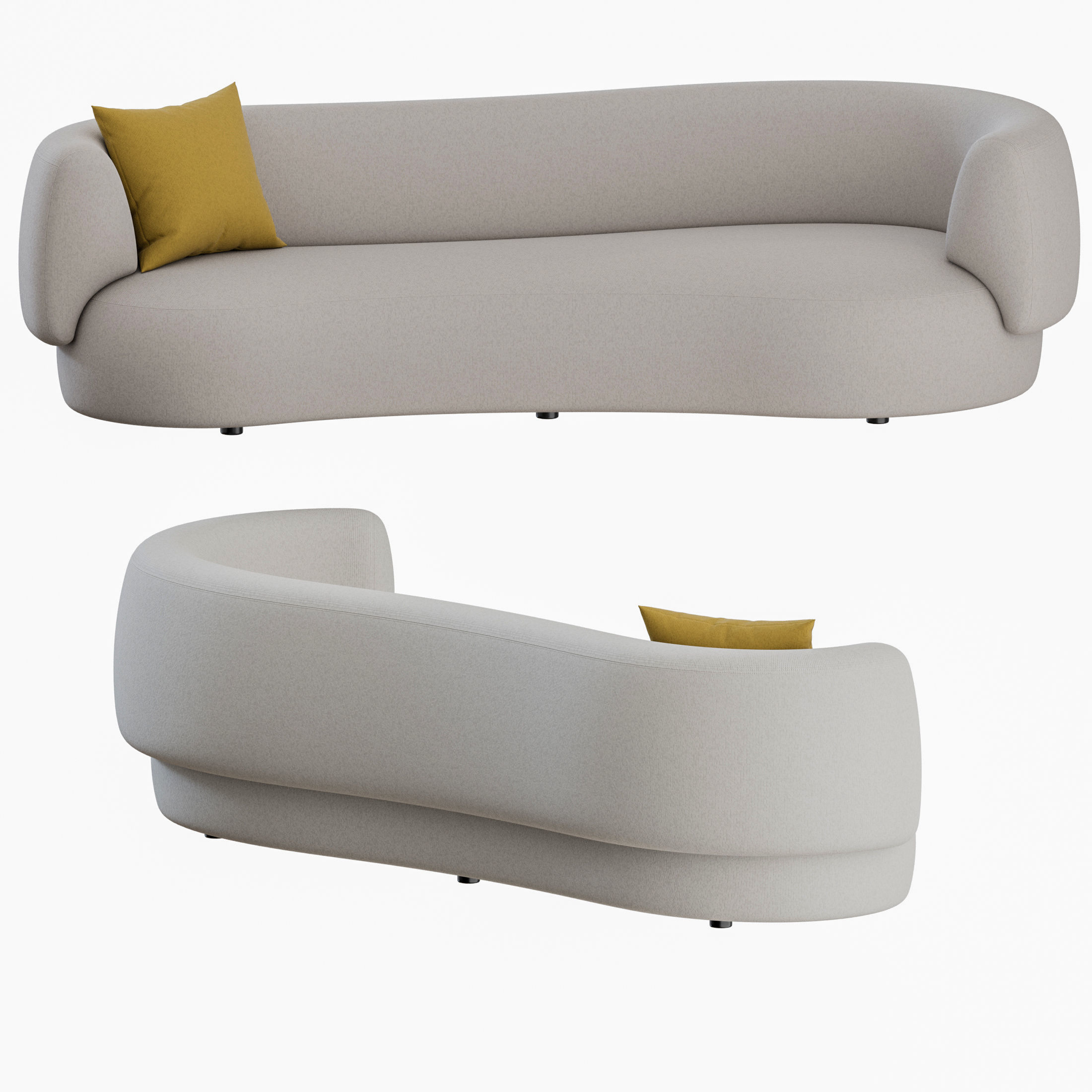 FAO SOFA By The Future Perfect 3D model_6
