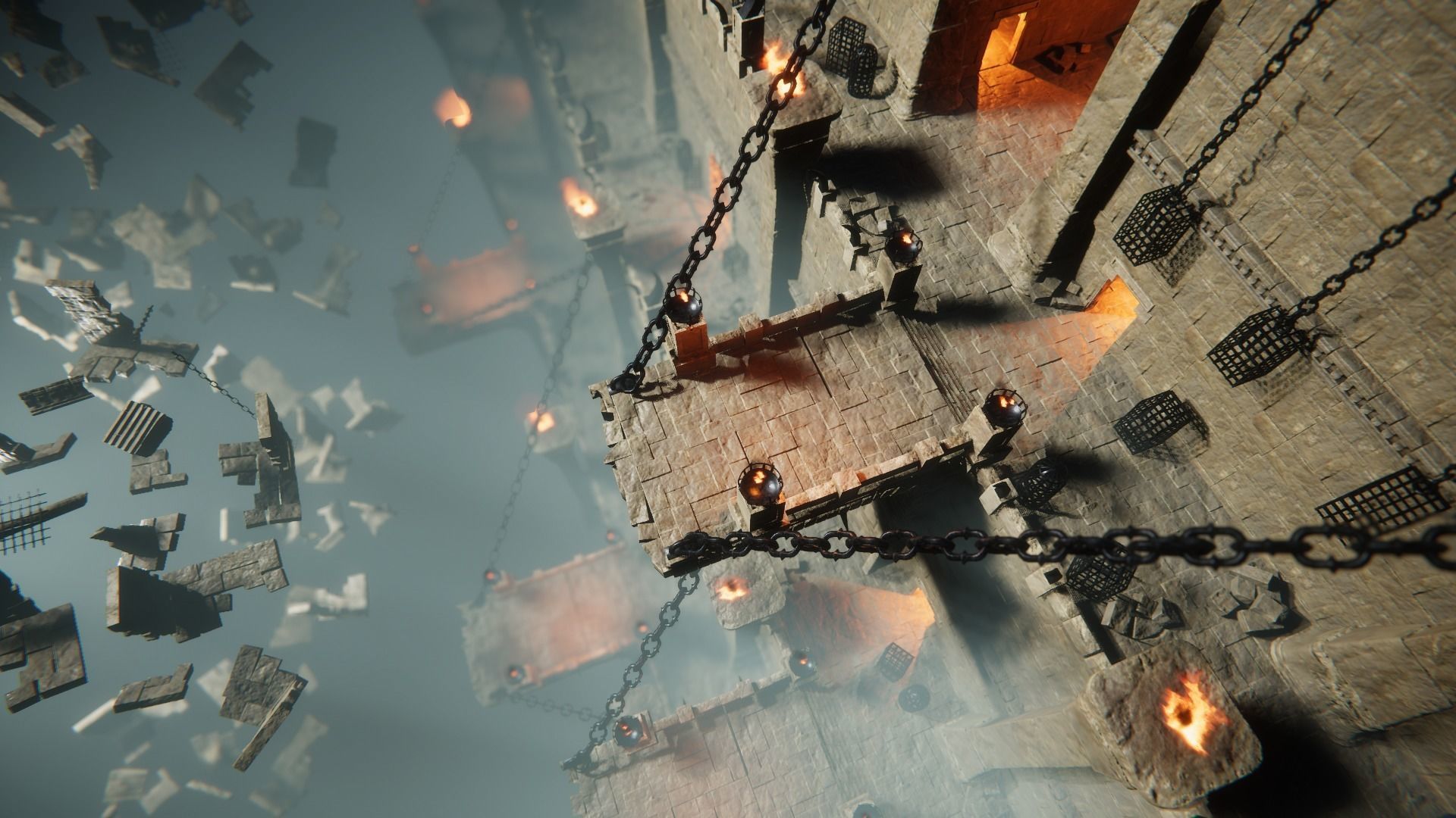 Deadly Dungeon - Infernal Low-poly 3D model_6