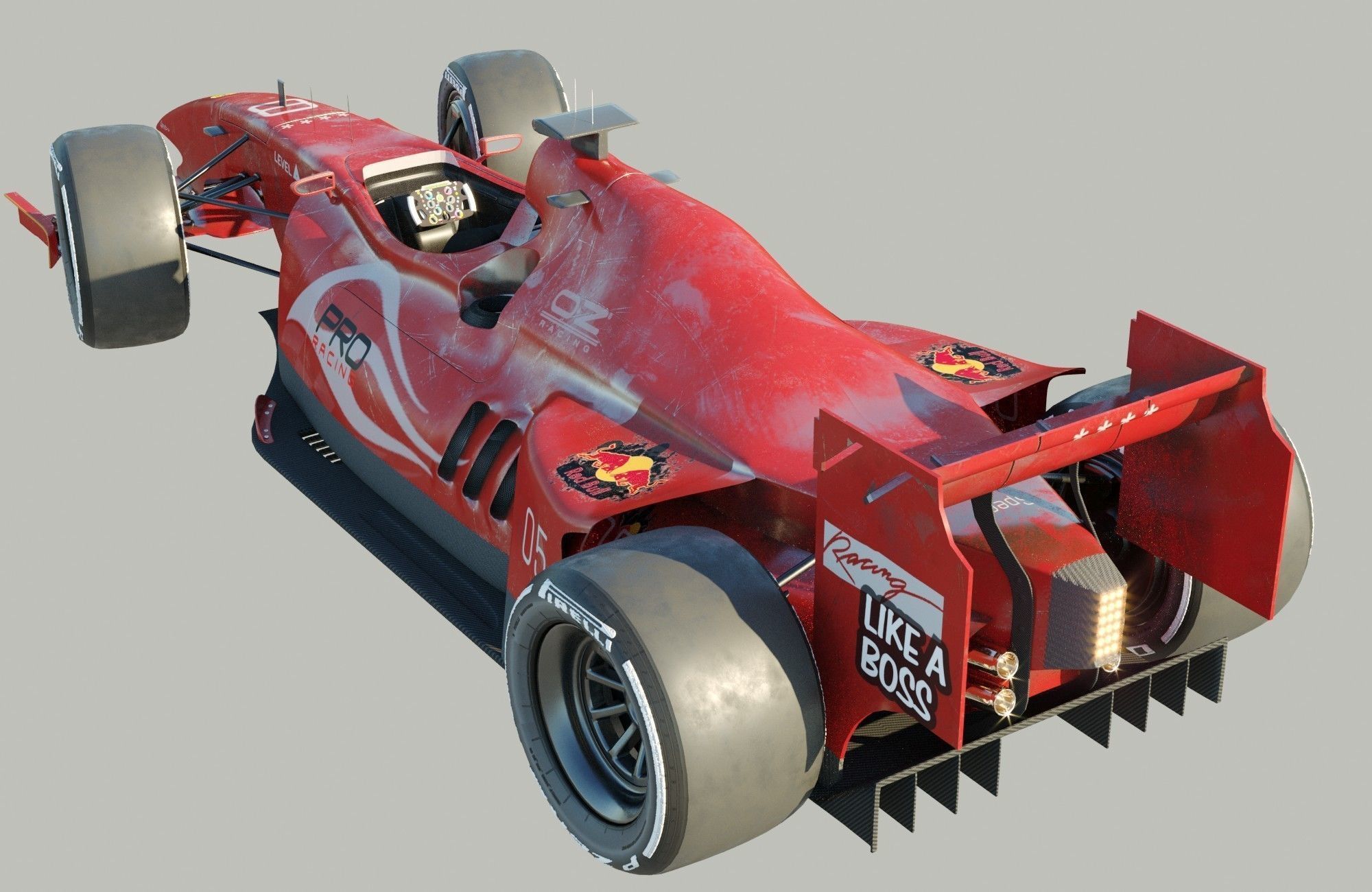 Formula 1 Car 3D model_10