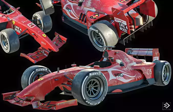 Formula 1 Car 3D model