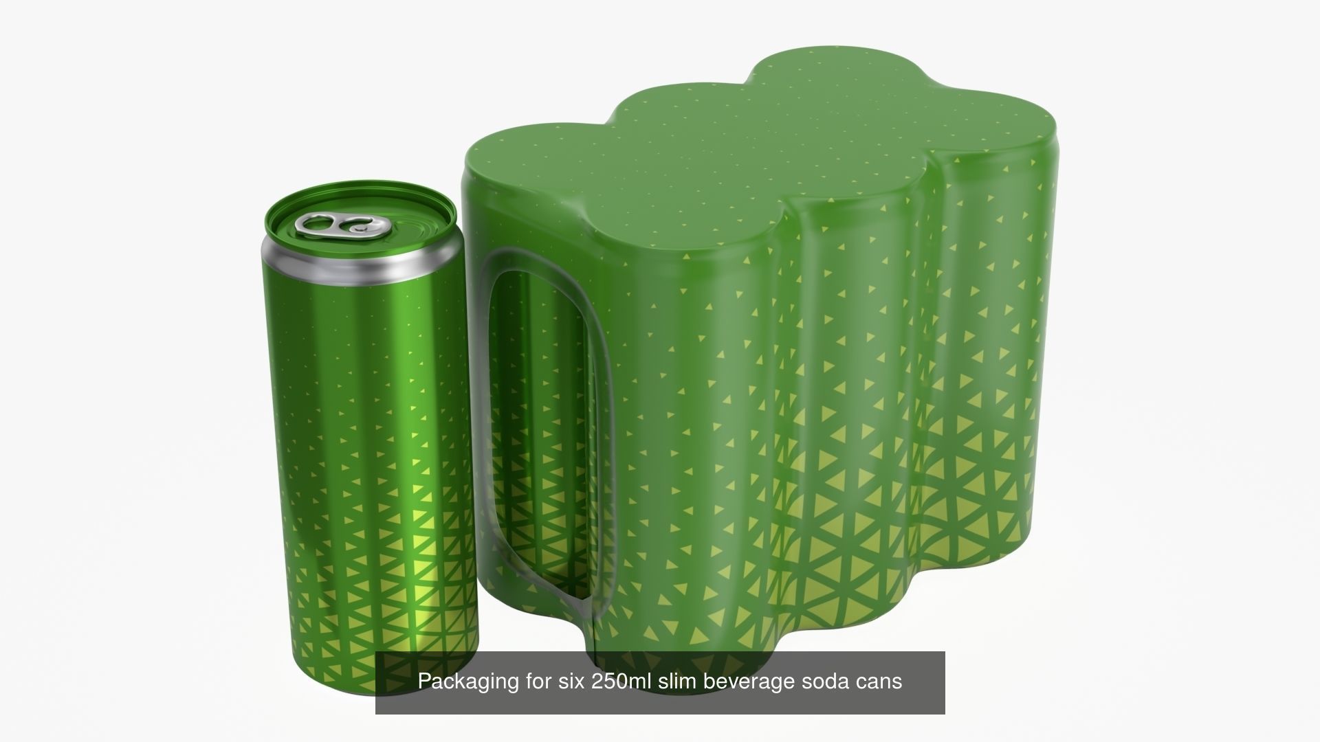Packagings for beverage soda beer cans 3D Model Collection_2