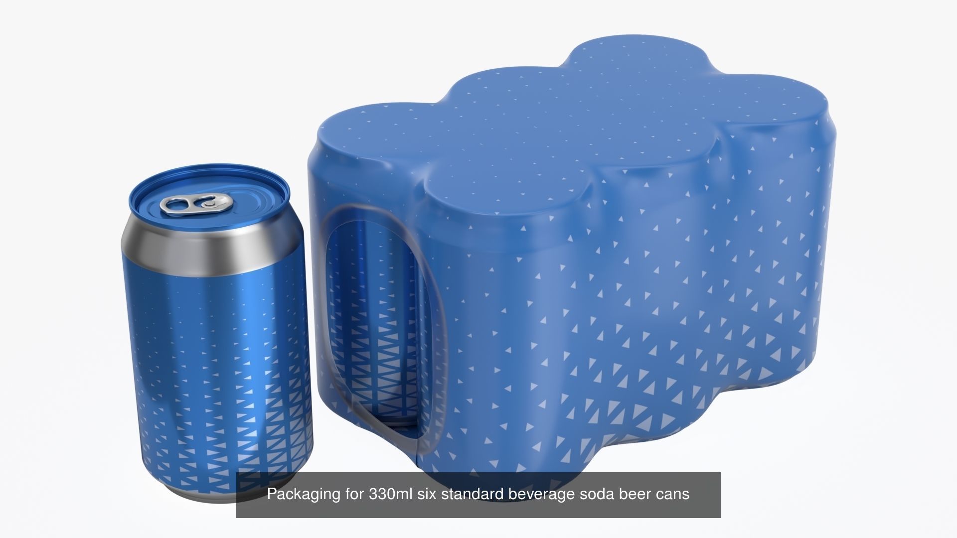 Packagings for beverage soda beer cans 3D Model Collection_5