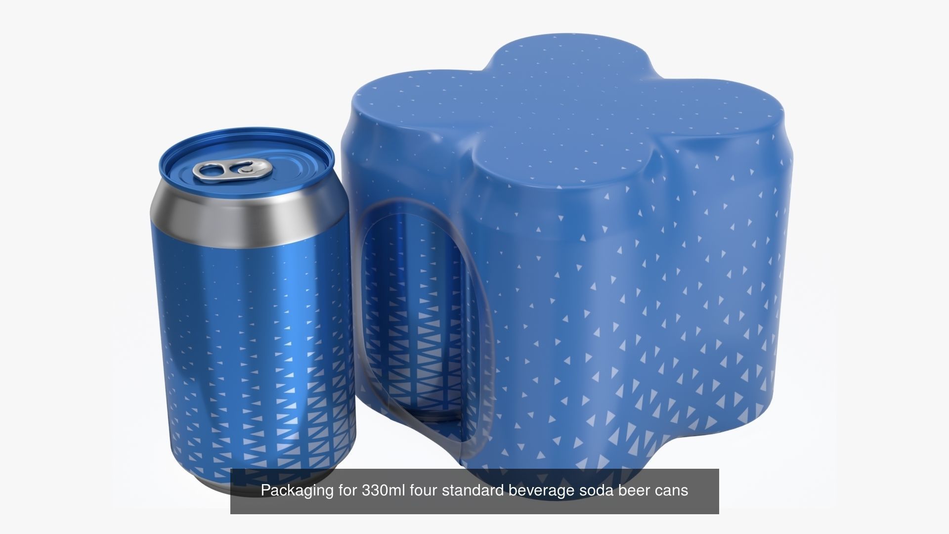 Packagings for beverage soda beer cans 3D Model Collection_6