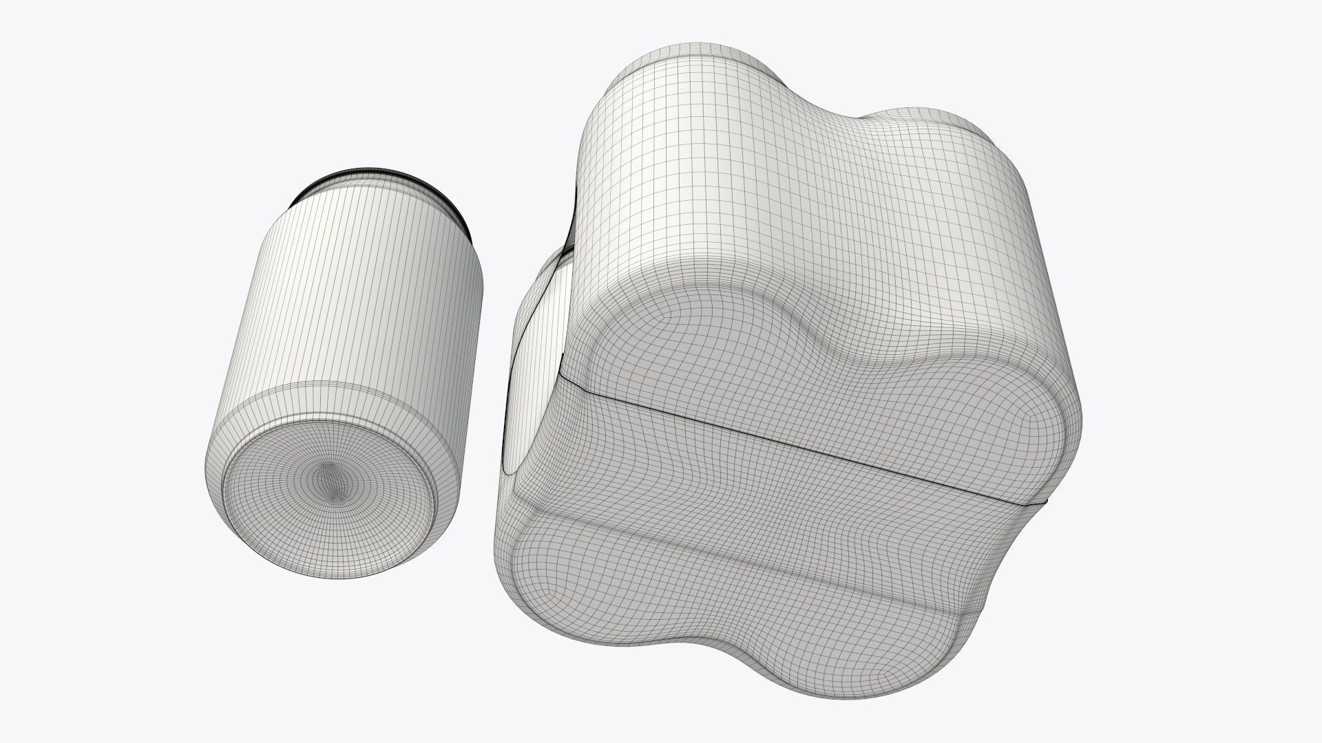 Packagings for beverage soda beer cans 3D Model Collection_14