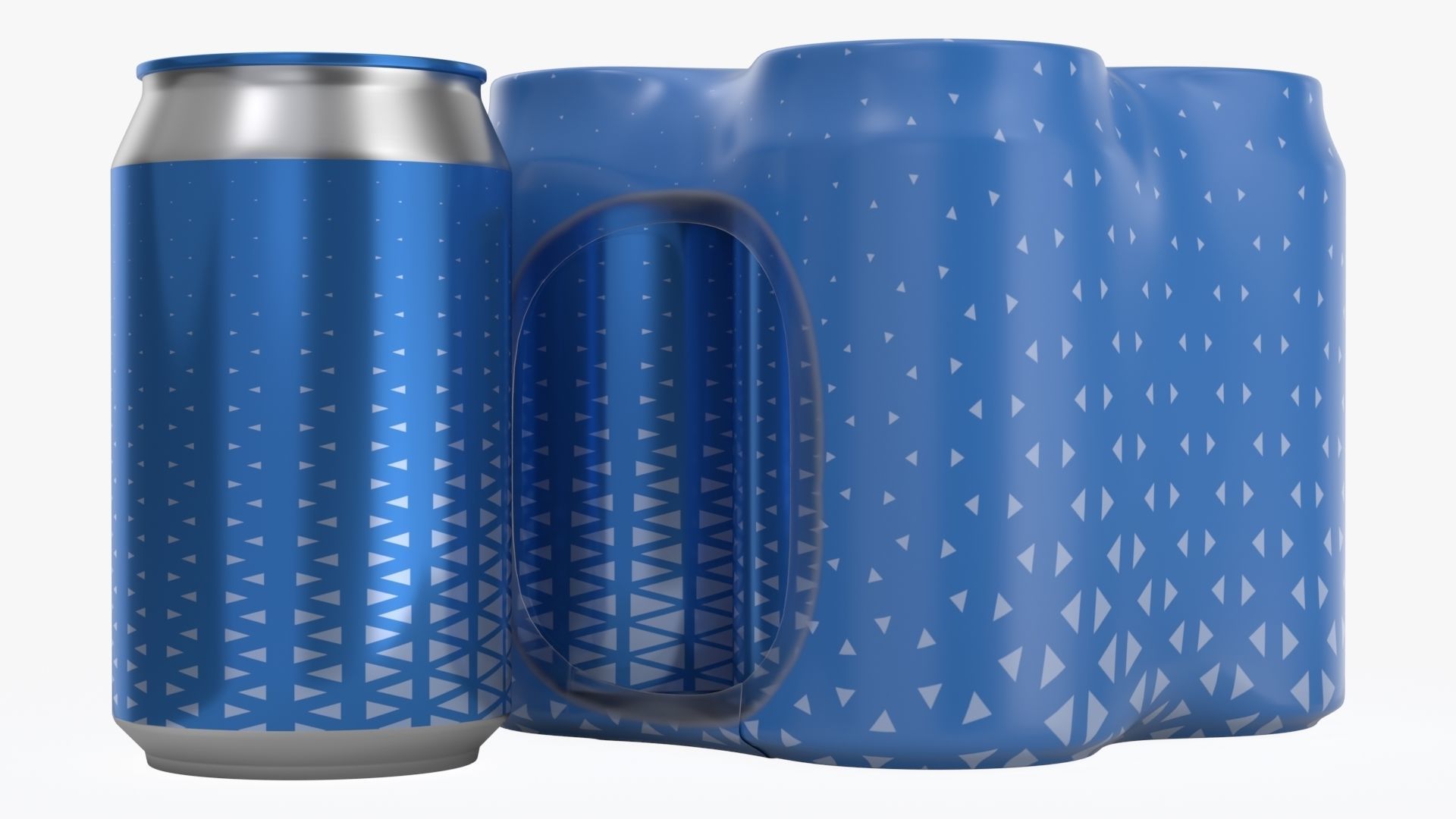Packagings for beverage soda beer cans 3D Model Collection_8