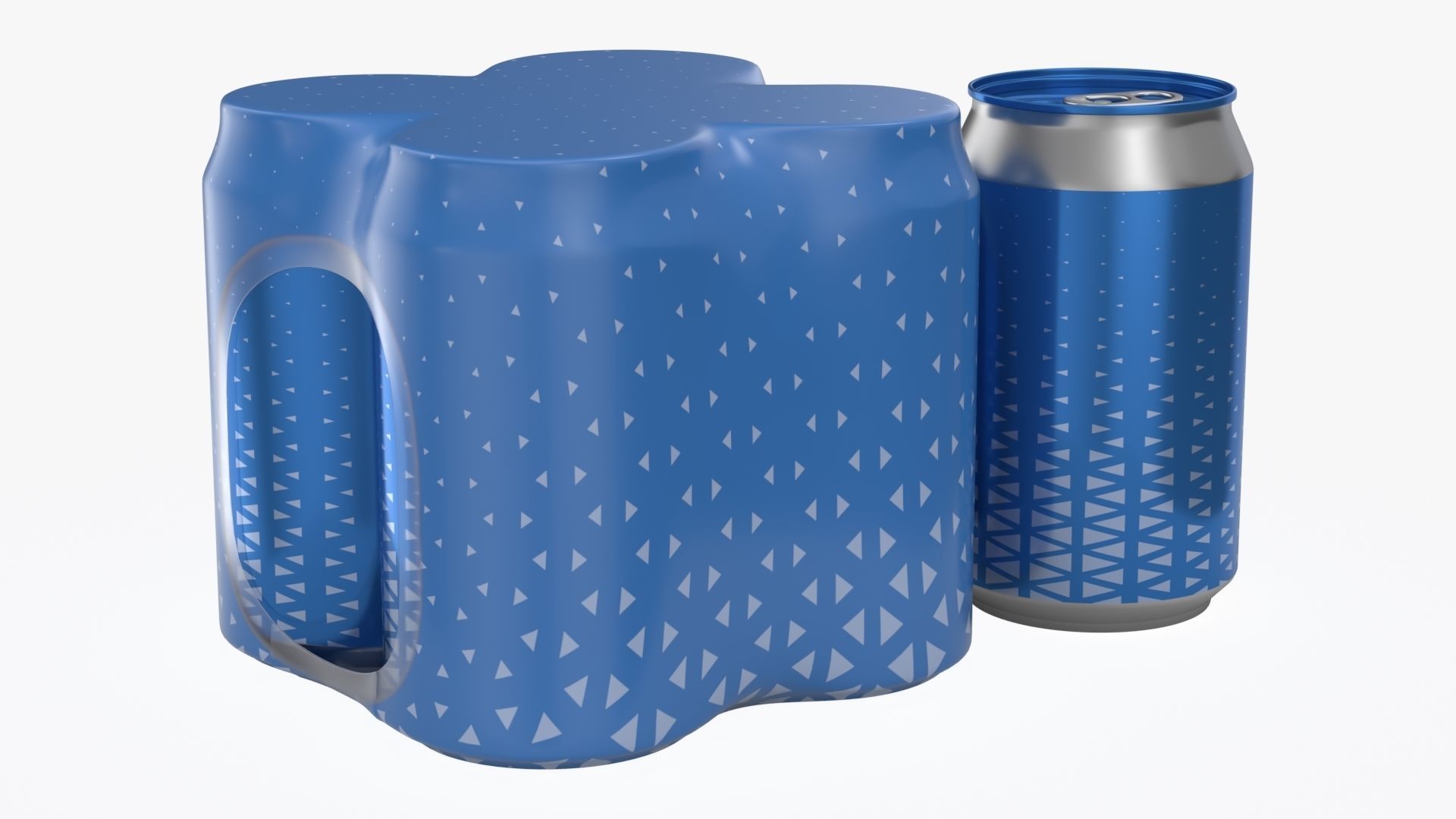 Packagings for beverage soda beer cans 3D Model Collection_9