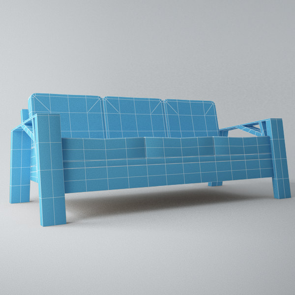 Sofa Carpenter 3D model_7