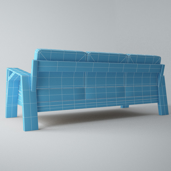Sofa Carpenter 3D model_9