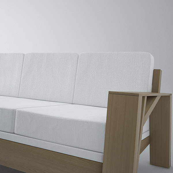Sofa Carpenter 3D model_4