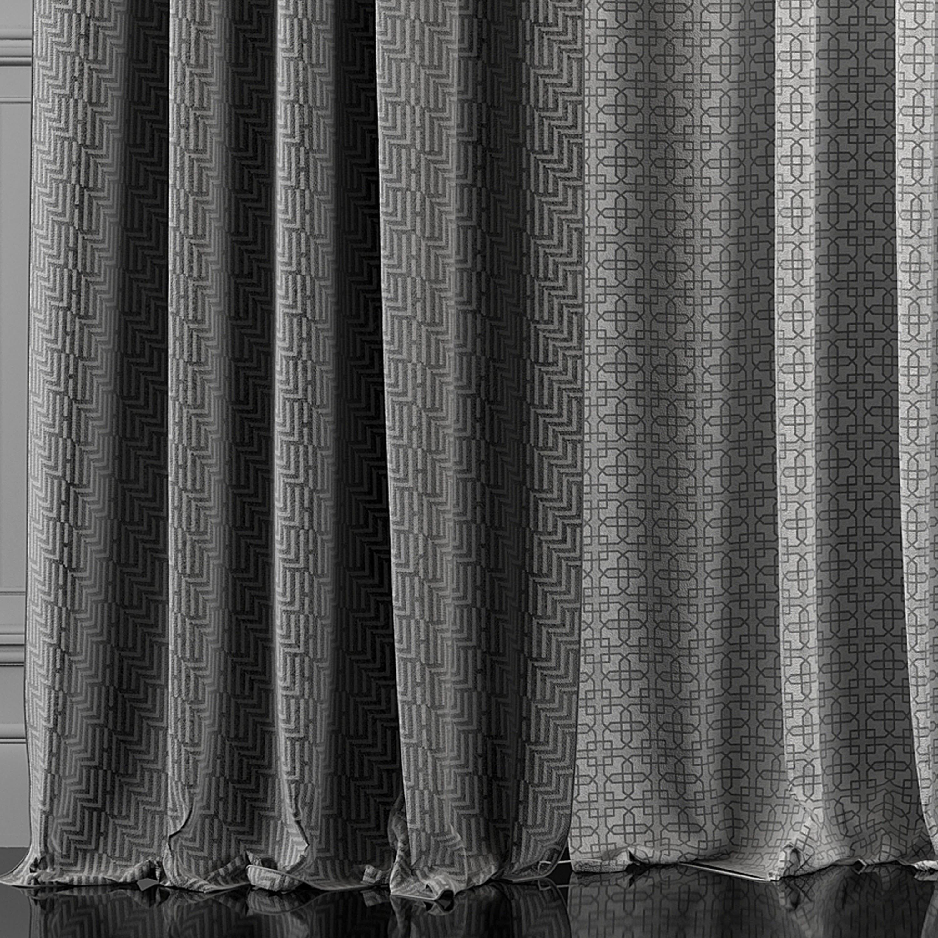 Curtain Set 309 3D model_2