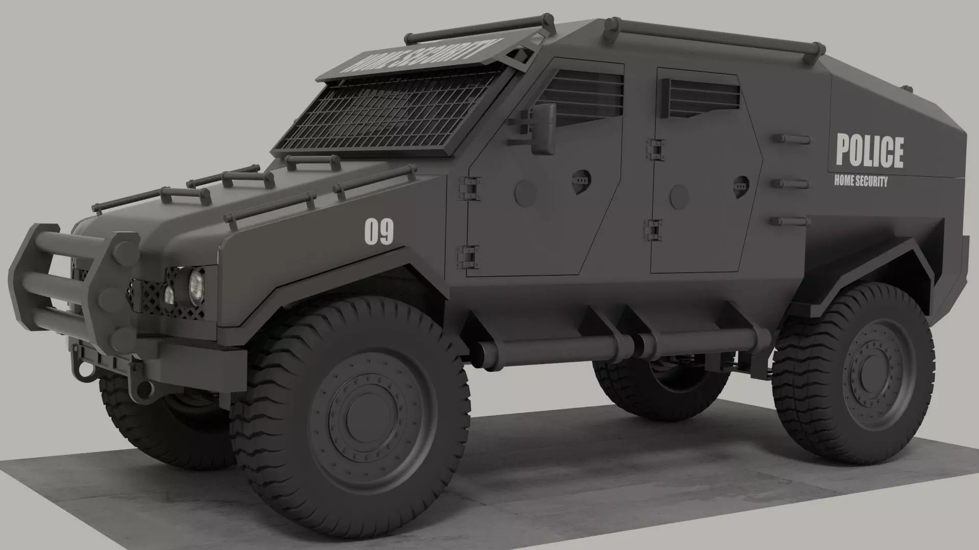 armoured vehicle Free 3D model
